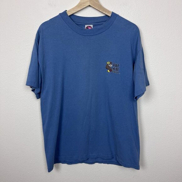 Vintage TC Surf Shirt Mens Large Single Stitch USA Made Retro Surfing Hawaiian - Picture 14 of 14